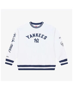�~�b�`�F��&�l�X �����Y �A�E�^�[ �p�[�J�[�E�X�E�F�b�g �V���c �t���[�X Mitchell & Ness Men's White New York Yankees Arctic Fleece Sweatshirt White �z���C�g