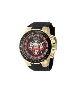 �C���r�N�^ �����Y �A�N�Z�T���[ �r���v Invicta Men's 49851 Aviator Quartz VD53 Dial Watch Black �u���b�N