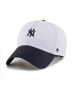 47 �u�����h �����Y �A�N�Z�T���[ �X�q �~�j '47 Brand Men's White/Navy New York Yankees Vista Mini Clean Up Brrr Adjustable Hat White Navy �z���C�g