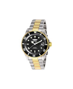 �C���r�N�^ �����Y �A�N�Z�T���[ �r���v Invicta Men's 28663 Pro Diver Automatic 3 Handial Watch Two-tone
