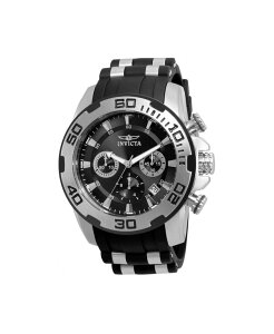 �C���r�N�^ �����Y �A�N�Z�T���[ �r���v Invicta Men's 22311 Pro Diver Quartz Chronograph Dial Watch Black/stainlessteel �u���b�N