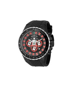 �C���r�N�^ �����Y �A�N�Z�T���[ �r���v Invicta Men's 49849 Aviator Quartz VD53 Dial Watch Black �u���b�N