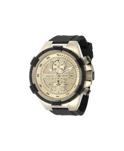 �C���r�N�^ �����Y �A�N�Z�T���[ �r���v Invicta Men's 50121 Aviator Quartz VD51 Dial Watch Black �u���b�N