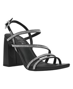 ���C���h �y�A�[ ���f�B�[�X �V���[�Y �T���_�� Wild Pair Women's Vinii Strappy Evening Sandals Exclusively at Macy's Black Bling �u���b�N