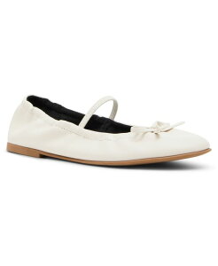 �}�b�f���K�[�� ���f�B�[�X �V���[�Y �X���b�|���E���[�t�@�[ Madden Girl Women's Becca Mary Jane Slip-On Ballet Flats Bone