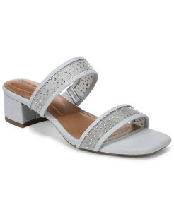 �X�^�C���A���h�R�[ ���f�B�[�X �V���[�Y �X���b�|���E���[�t�@�[ �T���_�� ���b�V�� Style & Co Women's Violetttwo Band Mesh Evening Slip-On Sandals Macy's Exclusive Silver �V���o�[