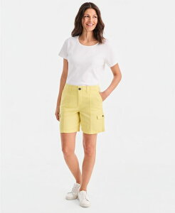 �X�^�C���A���h�R�[ ���f�B�[�X �{�g���X �n�[�t�p���c�E�V���[�c �V���[�g�p���c Style & Co Women's Mid-Rise Comfort-Waist Cargo Shorts Exclusively at Macy'sunshine