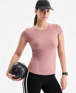 �C�f�I���M�[ ���f�B�[�X �g�b�v�X �V���c ���� IDeology Women'studio Short-Sleeve Top Exclusively at Macy's Moonlit Mauve
