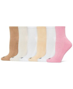 �q���[ ���f�B�[�X �A���_�[�E�F�A �C�� �~�j Hue Women's Mini Crew 6-Pack Socks U10227 Beauty Pack