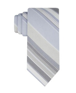 �J���o���N���C�� �����Y �A�N�Z�T���[ �l�N�^�C Calvin Klein Men's Fabre Stripe Pattern Tie Blue �u���[