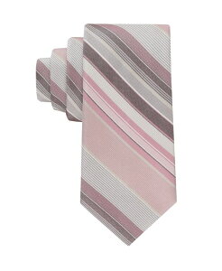 �J���o���N���C�� �����Y �A�N�Z�T���[ �l�N�^�C Calvin Klein Men's Fabre Stripe Pattern Tie Pink �s���N