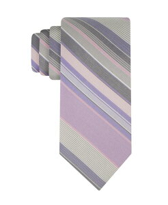 �J���o���N���C�� �����Y �A�N�Z�T���[ �l�N�^�C Calvin Klein Men's Fabre Stripe Pattern Tie Purple �p�[�v��