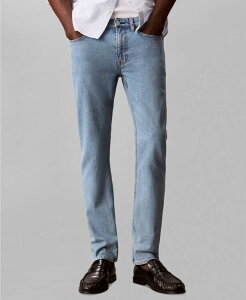 �J���o���N���C�� �����Y �{�g���X �f�j���p���c �W�[���Y Calvin Klein Men'slim-Fit Stretch Denim Jeans Adam Light Stone �X�g�[��