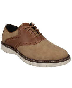 �h�b�J�[�Y �����Y �V���[�Y �I�b�N�X�t�H�[�h ���[�X Dockers Men's Egan Casual Saddle Lace-Up Oxfords Taupe/ Dark Tan �^��