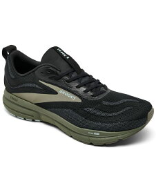 ブルックス メンズ シューズ スニーカー Brooks Men's Trace 4 Running Sneakers from Finish Line Black Ebony ブラック