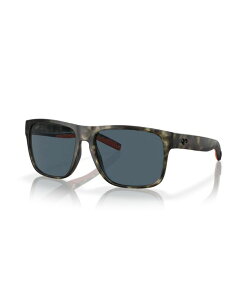 �R�X�^�f���}�[�� �����Y �A�N�Z�T���[ �T���O���X�E�A�C�E�F�A Costa Del Mar Men'square Spearo XL Polarized Sunglasses 6S9013 Wetlands