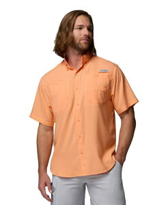 �R�����r�A �����Y �g�b�v�X �V���c ���� Columbia Men's TamiamiI Short-Sleeve Shirt Bright Nectar