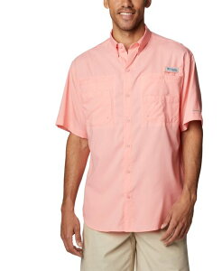 �R�����r�A �����Y �g�b�v�X �V���c ���� Columbia Men's TamiamiI Short-Sleeve Shirt Sorbet