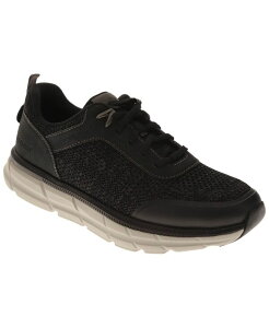 �h�b�J�[�Y �����Y �V���[�Y �X�j�[�J�[ ���[�X �j�b�g Dockers Men's GO-4-IT Active Rebound Knit Lace-Up Sneakers Black �u���b�N
