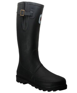 �A�h�e�b�N �����Y �g�b�v�X �x�X�g �u�[�c AdTec Men's International Harvester Expandable Calf Rubber Boot Black �u���b�N