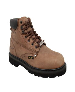 �A�h�e�b�N �����Y �V���[�Y �u�[�c�E���C���u�[�c T�V���c AdTec Men's 6 Steel Toe Work Boot - 1981 Brown �u���E��