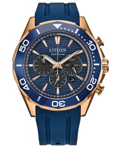 �V�`�Y�� �����Y �A�N�Z�T���[ �r���v Citizen Men's Endeavor Chronograph Navy Strap Watch 43mm Navy �l�C�r�[