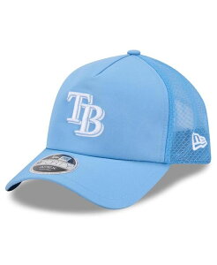 �j���[�G�� �����Y �A�N�Z�T���[ �X�q New Era Men's Light Blue Tampa Bay Rays 2026 Batting Practice Apex 9FORTY Adjustable Trucker Hat Light Blue �u���[
