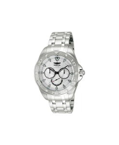 �C���r�N�^ �����Y �A�N�Z�T���[ �r���v Invicta Men's 12253 Pro Diver Quartz Chronograph Dial Watch Silver �V���o�[