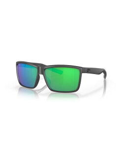 �R�X�^�f���}�[�� �����Y �A�N�Z�T���[ �T���O���X�E�A�C�E�F�A Costa Del Mar Men's Rectangle Rinconcito Polarized Sunglasses 6S9016 Matte Gray �O���[
