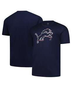 �t�@�i�e�B�N�X �����Y �g�b�v�X T�V���c �g�[�� Fanatics Men's Navy Detroit Lions Big Tall Americana T-Shirt Navy �l�C�r�[