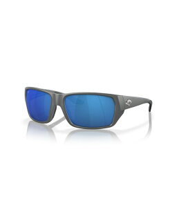 �R�X�^�f���}�[�� �����Y �A�N�Z�T���[ �T���O���X�E�A�C�E�F�A Costa Del Mar Men's Rectangle Tailfin Polarized Sunglasses 6S9113 Matte Gray �O���[