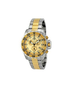 �C���r�N�^ �����Y �A�N�Z�T���[ �r���v Invicta Men's 13626 Pro Diver Quartz Chronograph Dial Watch Silver gold �S�[���h