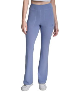 �_�i �L������ �j���[���[�N ���f�B�[�X �{�g���X �J�W���A���p���c DKNY Sport Women's Transcend Thermal Flare Pants Bluestone