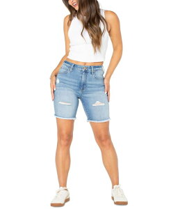 �Z���u���e�B�s���N ���f�B�[�X �{�g���X �n�[�t�p���c�E�V���[�c �V���[�g�p���c Celebrity Pink Juniors' High-Rise Bermuda Shortscojo