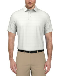 �s�[�W�[�G�[�c�A�[ �����Y �g�b�v�X �|���V���c ���� PGA TOUR Men'short-Sleeve Airflux Heather Golf Polo Shirt Bright white �z���C�g