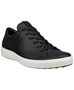�G�R�[ �����Y �V���[�Y �X�j�[�J�[ Ecco Men'soft 7 Premier Sneaker Black �u���b�N