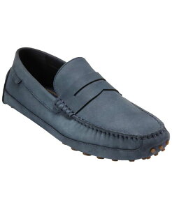 �R�[���n�[�� �����Y �V���[�Y �X���b�|���E���[�t�@�[ Cole Haan Men's Davies Grand Slip On Driving Loafers Navy Blazer Nubuck �l�C�r�[