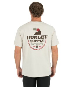 �n�[���[ �����Y �g�b�v�X T�V���c ���� Hurley Men'sunsetshort-Sleeve T-Shirt Bone