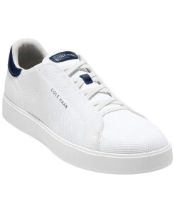 �R�[���n�[�� �����Y �V���[�Y �X���b�|���E���[�t�@�[ �X�j�[�J�[ Cole Haan Men's Grand Pro Luxe Slip-on Stitchlite Sneaker White/Navyblazer �z���C�g