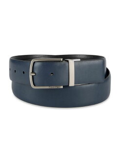 �J���o���N���C�� �����Y �A�N�Z�T���[ �x���g ���U�[ Calvin Klein Men's Reversible Saffiano Leather Belt Navy/Black �u���b�N