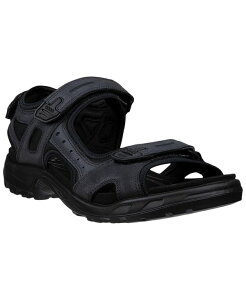 �G�R�[ �����Y �V���[�Y �X���b�|���E���[�t�@�[ �T���_�� Ecco Men's Yucatan Slip-On Sandals 61141Black