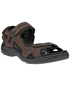�G�R�[ �����Y �V���[�Y �X���b�|���E���[�t�@�[ �T���_�� Ecco Men's Yucatan Slip-On Sandals Mocha ���J