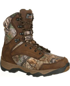 ���b�L�[ �����Y �V���[�Y �u�[�c�E���C���u�[�c ROCKY Men's Retraction Waterproof 800G Insulated Outdoor Boot Realtree xtra