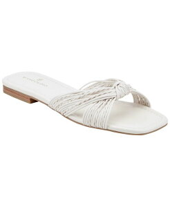 �o���h���[�m ���f�B�[�X �V���[�Y �X���b�|���E���[�t�@�[ �T���_�� Bandolino Women'sella Knotted Flat Slip-On Sandals Chicream �N���[��