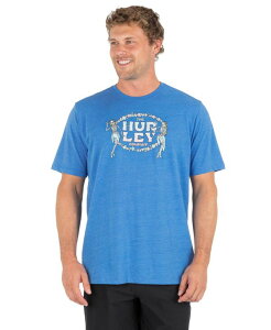 �n�[���[ �����Y �g�b�v�X T�V���c ���� Hurley Men'skull Dancing Short-Sleeve T-Shirt Seashore Heather �w�U�[