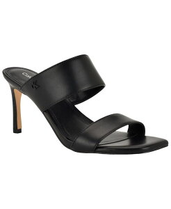 �J���o���N���C�� ���f�B�[�X �V���[�Y �X���b�|���E���[�t�@�[ �T���_�� Calvin Klein Women's Haverlie Slip-On Stiletto Dressandals Black �u���b�N