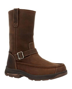�W���[�W�u�[�c �����Y �V���[�Y �u�[�c�E���C���u�[�c GEORGIA BOOT Men's AthensuperLyte Waterproof Wellington Pull-On Boot Brown �u���E��