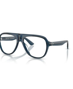 �I���o�[�s�[�v���Y �����Y �A�N�Z�T���[ �T���O���X�E�A�C�E�F�A Oliver Peoples Men's Pilot Eyeglasses OV5581U Newman Blue �u���[