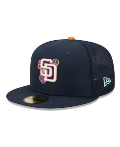 �j���[�G�� �����Y �A�N�Z�T���[ �X�q New Era Men's Cream/Navy San Diego Padres 2026 City Connect Batting Practice 59FIFTY Fitted Hat Cream Navy �N���[��