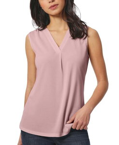 �W���[���Y�j���[���[�N ���f�B�[�X �g�b�v�X �V���c V�l�b�N���[�v �m�[�X���[�u Jones New York Women's Crepe Sleeveless V-Neck Top Rose